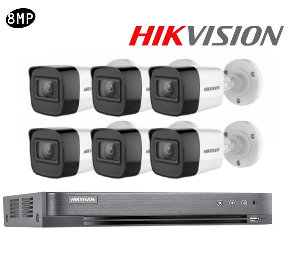 كاميرات Hikvision — دقّة 8 ميجا بكسل