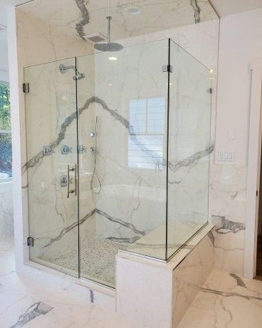 زجاج سكريت كبائن شاور الحمامات — 14