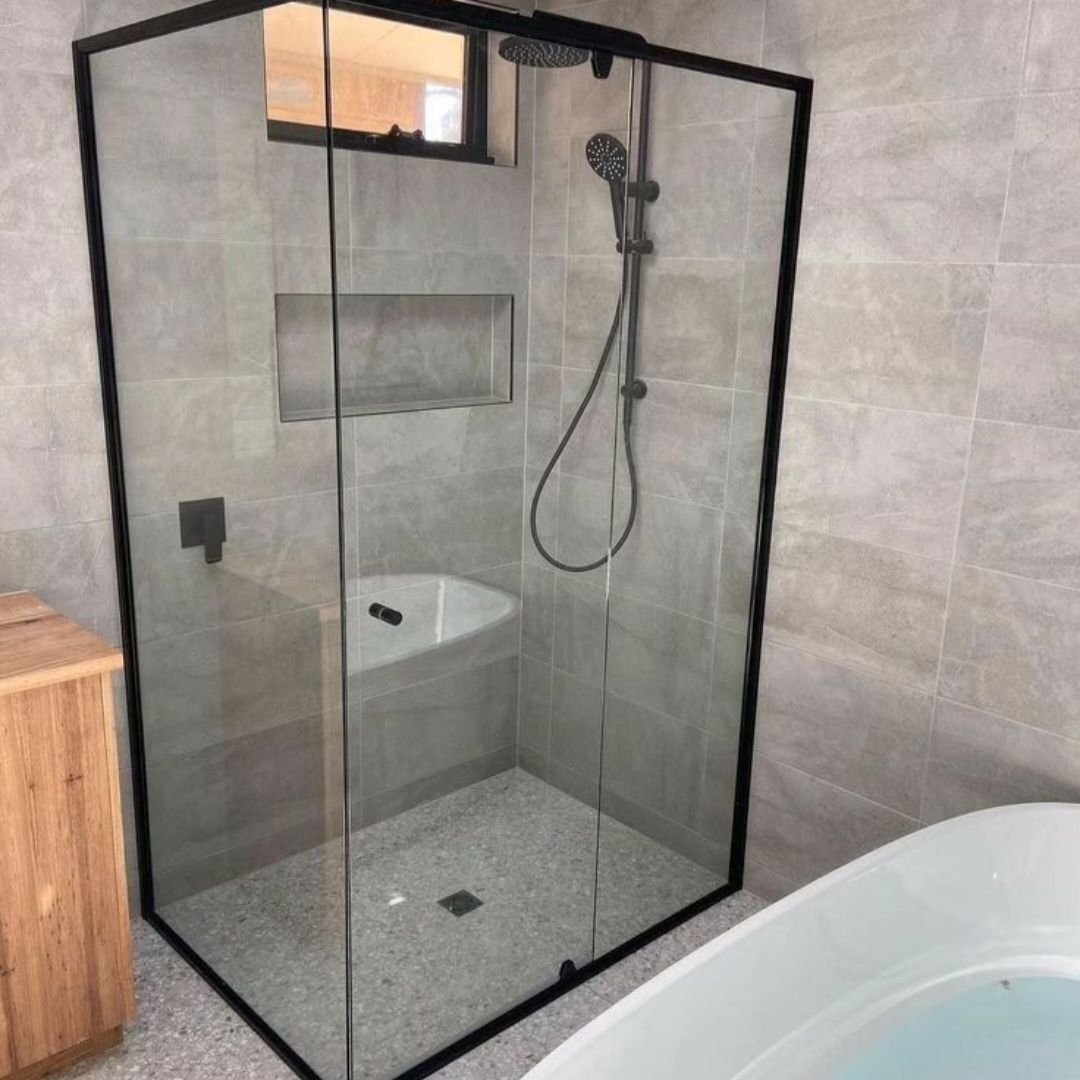 زجاج سكريت كبائن شاور الحمامات — 05