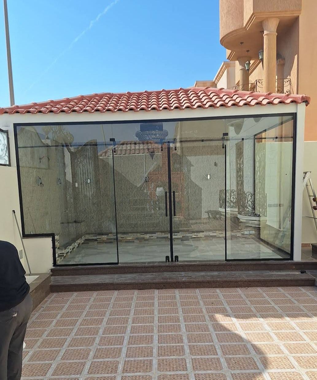 زجاج سكريت مجالس خارجية — 3