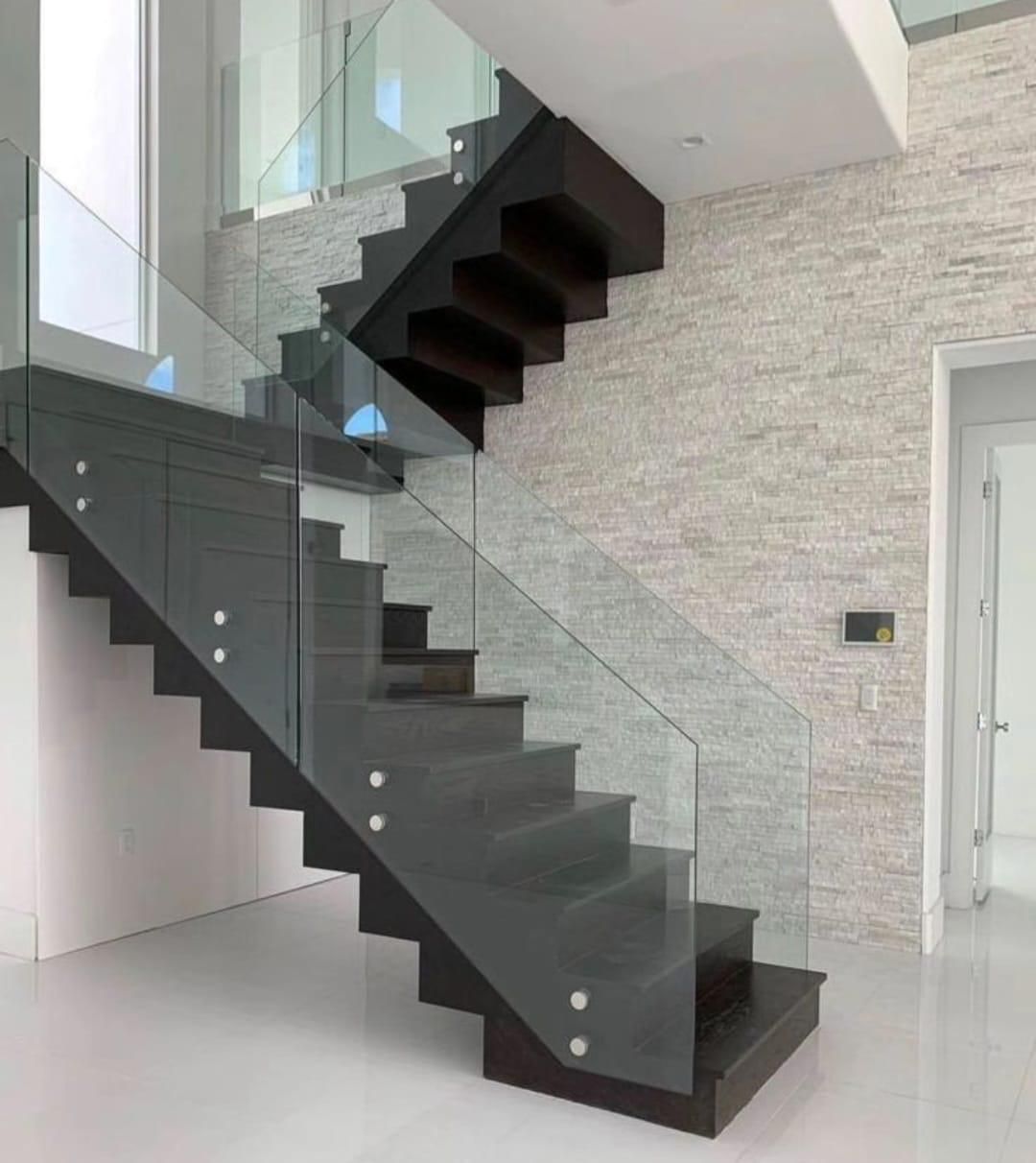 زجاج سكريت دربزين الدرج — 02