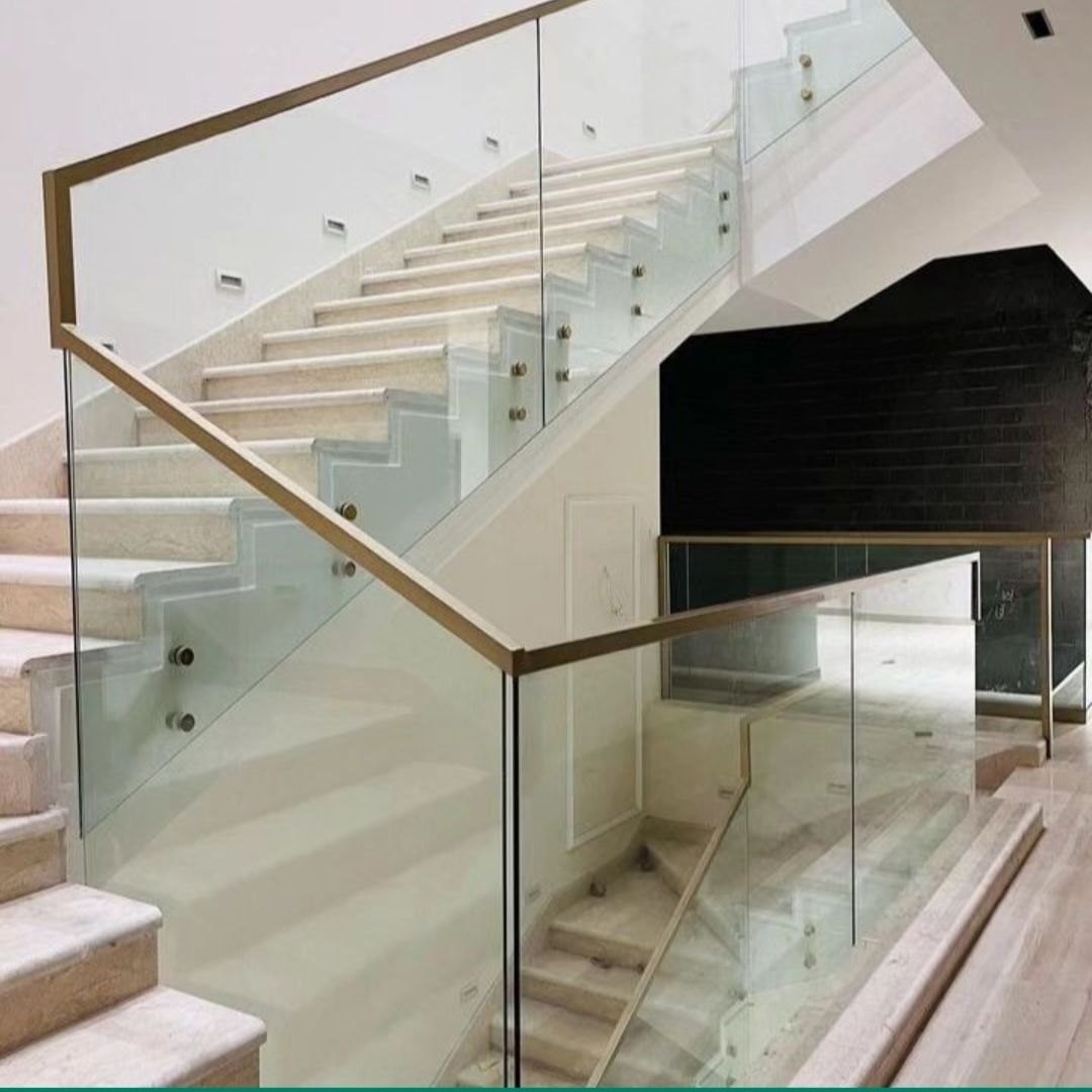 زجاج سكريت دربزين الدرج — 06